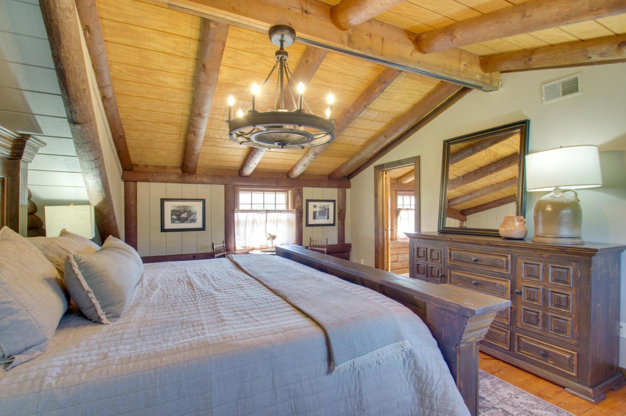Cozy Log Cabin Getaway With Fire Pit And 3 Acres! Ruckersville Экстерьер фото