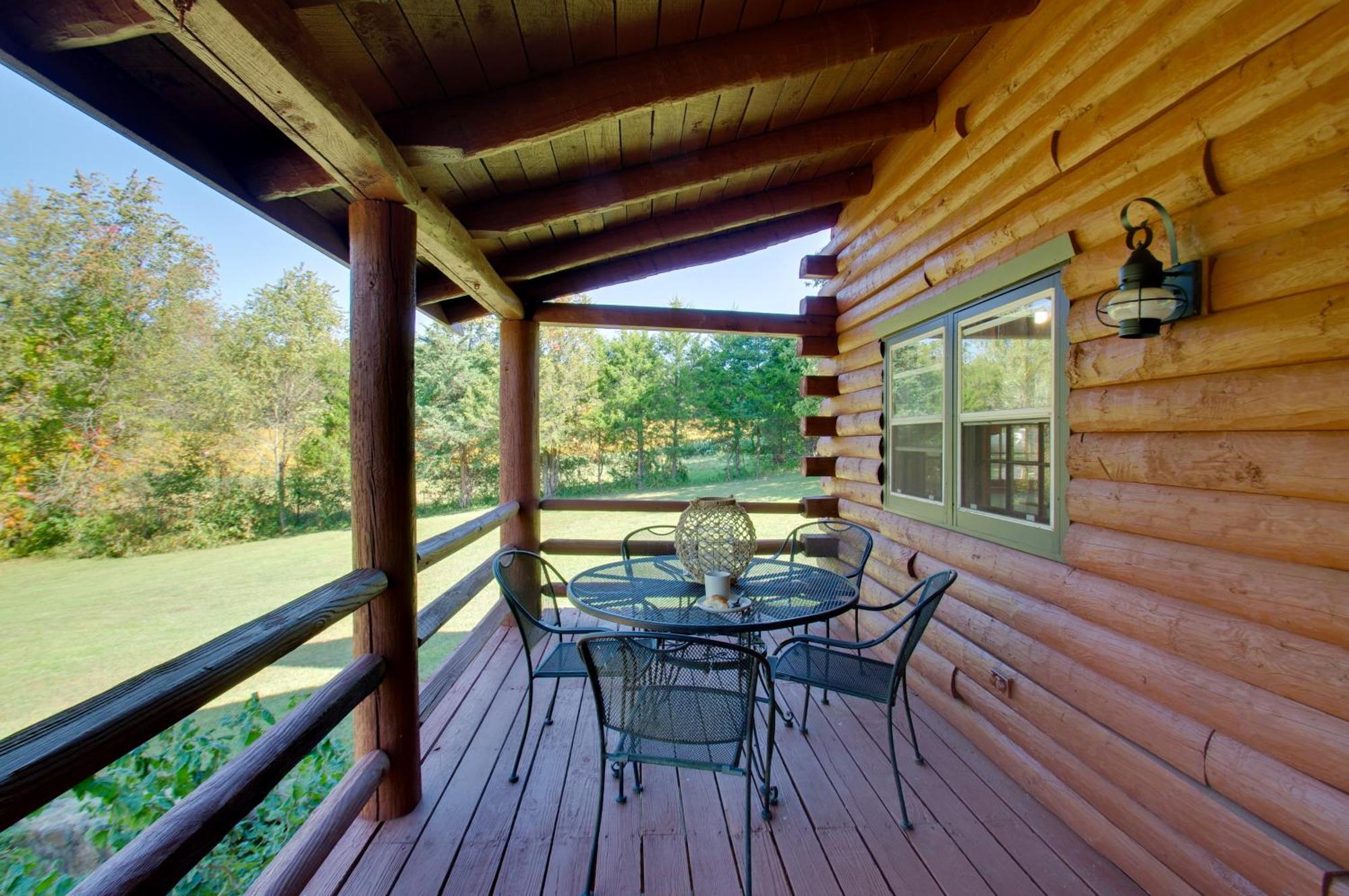 Cozy Log Cabin Getaway With Fire Pit And 3 Acres! Ruckersville Экстерьер фото